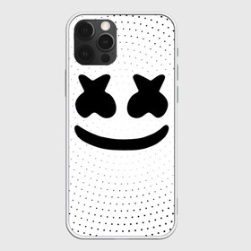 Чехол для iPhone 12 Pro Max с принтом MARSHMELLO в Екатеринбурге, Силикон |  | Тематика изображения на принте: marsh | marshmallow | marshmello | marshmelo | mello | music | smile | диджей | лого | маршмеллов | маршмеллоу | маршмеллу | маршмело | маршмелов | маршмелоу | музыка | музыкант | рожица | трэп | улыбка | хаус