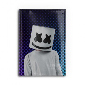 Обложка для автодокументов с принтом MARSHMELLO в Екатеринбурге, натуральная кожа |  размер 19,9*13 см; внутри 4 больших “конверта” для документов и один маленький отдел — туда идеально встанут права | marsh | marshmallow | marshmello | marshmelo | mello | music | smile | диджей | лого | маршмеллов | маршмеллоу | маршмеллу | маршмело | маршмелов | маршмелоу | музыка | музыкант | рожица | трэп | улыбка | хаус