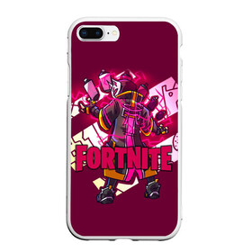 Чехол для iPhone 7Plus/8 Plus матовый с принтом Fortnite в Екатеринбурге, Силикон | Область печати: задняя сторона чехла, без боковых панелей | fortnite | save | the | world | битва | борьба | зомби | королевская | оружие | скины | стратегия | фортнайт