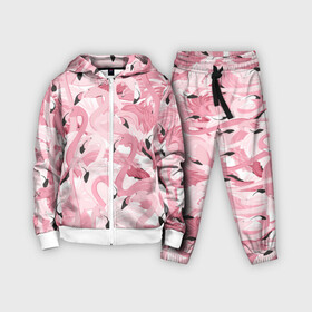 Детский костюм 3D с принтом Фламинго в Екатеринбурге,  |  | birds | drawing | fashion | feathers | flamingo | graphics | illustration | picture | pink | stand | style | wings | youth | графика | иллюстрация | картинка | клюв | красивые | крылья | мода | молодежная | перья | птицы | рисунок | розовый | стиль | стоя