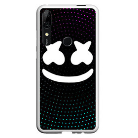 Чехол для Honor P Smart Z с принтом MARSHMELLO Black в Екатеринбурге, Силикон | Область печати: задняя сторона чехла, без боковых панелей | black | marsh | marshmallow | marshmello | marshmelo | mello | music | smile | диджей | лого | маршмеллов | маршмеллоу | маршмеллу | маршмело | маршмелов | маршмелоу | музыка | музыкант | трэп | улыбка | хаус