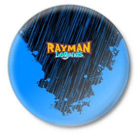 Значок с принтом RAYMAN LEGENDS в Екатеринбурге,  металл | круглая форма, металлическая застежка в виде булавки | legends rayman. | rayman | rayman legends | rayman legends ps4 | rayman origins