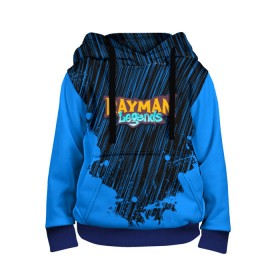 Детская толстовка 3D с принтом RAYMAN LEGENDS в Екатеринбурге, 100% полиэстер | двухслойный капюшон со шнурком для регулировки, мягкие манжеты на рукавах и по низу толстовки, спереди карман-кенгуру с мягким внутренним слоем | Тематика изображения на принте: legends rayman. | rayman | rayman legends | rayman legends ps4 | rayman origins