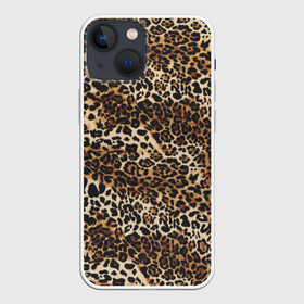 Чехол для iPhone 13 mini с принтом Леопард в Екатеринбурге,  |  | camouflage | cat | disguise | fashion | illustration | jungle | leopard | predator | skin | spots | style | wild | youth | графика | джунгли | дикий | иллюстрация | камуфляж | картинка | кошка | леопард | маскировка | мода | молодежная | пятна | рисунок |