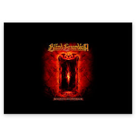 Поздравительная открытка с принтом Blind Guardian в Екатеринбурге, 100% бумага | плотность бумаги 280 г/м2, матовая, на обратной стороне линовка и место для марки
 | Тематика изображения на принте: blind guardian | heavy metal | metal | группа | метал | музыка | пауэр метал | рок | хэви метал