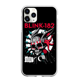 Чехол для iPhone 11 Pro Max матовый с принтом Blink 182 в Екатеринбурге, Силикон |  | punk | группы | кролик | музыка | панк
