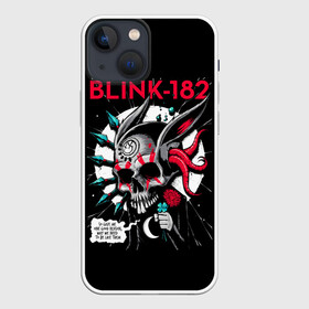 Чехол для iPhone 13 mini с принтом Blink 182 в Екатеринбурге,  |  | punk | группы | кролик | музыка | панк