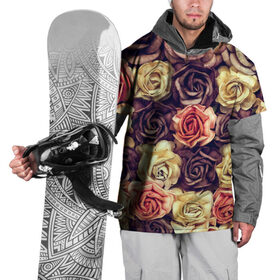 Накидка на куртку 3D с принтом Шоколадные розы в Екатеринбурге, 100% полиэстер |  | бабушке | девочке | девушке | дочке | желтые цветы | женщине | маме | подруге | природа | розовые цветы | розы | сестре | теще | тюльпаны | цветы