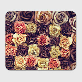 Коврик прямоугольный с принтом Шоколадные розы в Екатеринбурге, натуральный каучук | размер 230 х 185 мм; запечатка лицевой стороны | Тематика изображения на принте: бабушке | девочке | девушке | дочке | желтые цветы | женщине | маме | подруге | природа | розовые цветы | розы | сестре | теще | тюльпаны | цветы