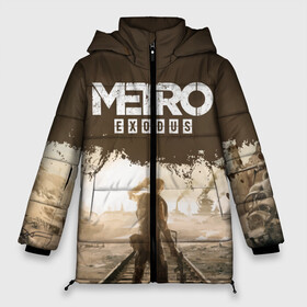 Женская зимняя куртка 3D с принтом METRO EXODUS - Пустыня в Екатеринбурге, верх — 100% полиэстер; подкладка — 100% полиэстер; утеплитель — 100% полиэстер | длина ниже бедра, силуэт Оверсайз. Есть воротник-стойка, отстегивающийся капюшон и ветрозащитная планка. 

Боковые карманы с листочкой на кнопках и внутренний карман на молнии | 2033 | artem | exodus | fps | game | games | last | light | metro | moscow | russia | shooter | stalker | winter | артем | зима | игра | игры | исход | метро | москва | последнее | россия | сталкер | убежище | шутер