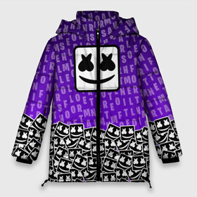 Женская зимняя куртка 3D с принтом FORTNITE MARSHMELLO в Екатеринбурге, верх — 100% полиэстер; подкладка — 100% полиэстер; утеплитель — 100% полиэстер | длина ниже бедра, силуэт Оверсайз. Есть воротник-стойка, отстегивающийся капюшон и ветрозащитная планка. 

Боковые карманы с листочкой на кнопках и внутренний карман на молнии | epic fortnite. | fortnite game | fortnite tracker | friend marshmello | happy marshmello | marshmallow anne | marshmello