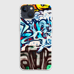 Чехол для iPhone 13 с принтом Graffiti в Екатеринбурге,  |  | grafity | paint | street art | urban | город | граффити | искусство | кирпичи | краски | рисунки | стена | улицы | уличное искусство