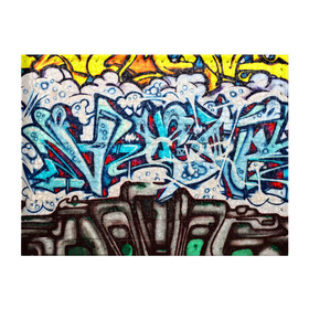 Обложка для студенческого билета с принтом Graffiti в Екатеринбурге, натуральная кожа | Размер: 11*8 см; Печать на всей внешней стороне | Тематика изображения на принте: grafity | paint | street art | urban | город | граффити | искусство | кирпичи | краски | рисунки | стена | улицы | уличное искусство