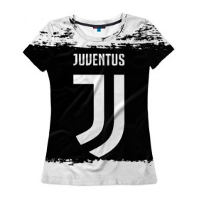 Женская футболка 3D с принтом Juventus в Екатеринбурге, 100% полиэфир ( синтетическое хлопкоподобное полотно) | прямой крой, круглый вырез горловины, длина до линии бедер | juventus | европа | игровая форма | игрок | италия | матч | спорт | спорт клуб | турин | футбол | футбольная форма | футбольный клуб | ювентус