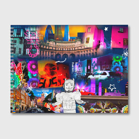 Альбом для рисования с принтом runaway в Екатеринбурге, 100% бумага
 | матовая бумага, плотность 200 мг. | hip hop | lil peep | lilpeep | lilpip | rap | rep | runaway | лил пип | лилпип | реп | рэп | тату | татуировки лилпипа | хип хоп | эмо рэп