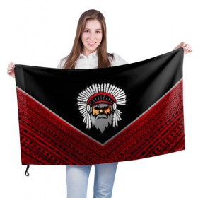 Флаг 3D с принтом native american в Екатеринбурге, 100% полиэстер | плотность ткани — 95 г/м2, размер — 67 х 109 см. Принт наносится с одной стороны | boho | ethno | indians | native american | ttibal | америка | бохо | индейцы | орнамент | роуч | трибал | узор | этника
