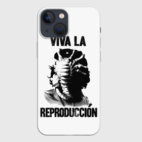 Чехол для iPhone 13 mini с принтом Чужой в Екатеринбурге,  |  | alien | aliens | viva la revolution | xenomorph | ксеноморф | монстры | ужасы | че | че гевара | чегевара | чужие | чужой