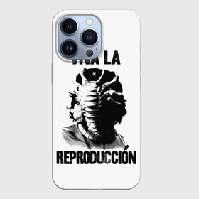 Чехол для iPhone 13 Pro с принтом Чужой в Екатеринбурге,  |  | Тематика изображения на принте: alien | aliens | viva la revolution | xenomorph | ксеноморф | монстры | ужасы | че | че гевара | чегевара | чужие | чужой