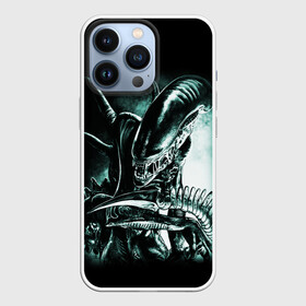 Чехол для iPhone 13 Pro с принтом Чужой в Екатеринбурге,  |  | alien | aliens | xenomorph | ксеноморф | монстры | ужасы | чужие | чужой