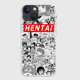 Чехол для iPhone 13 mini с принтом Японская анимация в Екатеринбурге,  |  | ahegao | anime | kodome | manga | senpai | аниме | анимэ | ахегао | кодоме | манга | меха | сенпай | юри | яой