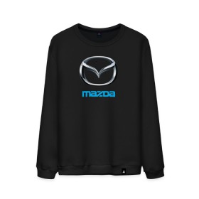 Мужской свитшот хлопок с принтом MAZDA в Екатеринбурге, 100% хлопок |  | auto | mazda | sport | авто | автомобиль | автомобильные | бренд | мазда | марка | машины | спорт