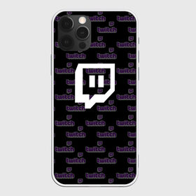 Чехол для iPhone 12 Pro Max с принтом Twitch в Екатеринбурге, Силикон |  | game | gamer | logo | twitch | twitties | игры | логотип | стрим | твитч