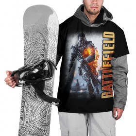 Накидка на куртку 3D с принтом Battlefield в Екатеринбурге, 100% полиэстер |  | battlefield | games | батлфилд | игры | компьютерные игры