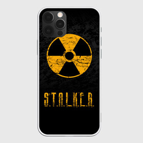 Чехол для iPhone 12 Pro Max с принтом S T A L K E R в Екатеринбурге, Силикон |  | anomaly | bandit | chernobyl | logo | pripyat | shadow of chernobyl | stalker | stalker 2 | zone | аномалия | бандиты | зона | лого | меченый | припять | сталкер | сталкер 2 | тени чернобыля | чернобыль | чистое небо