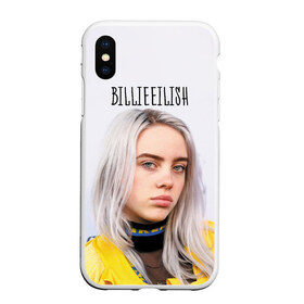 Чехол для iPhone XS Max матовый с принтом BillieEilish в Екатеринбурге, Силикон | Область печати: задняя сторона чехла, без боковых панелей | billie eilish | lovely | music | ocean eyes | pop | билли айлиш | девушка | музыка | океан | поп | эйлиш | элиш