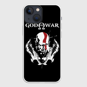 Чехол для iPhone 13 mini с принтом God of War в Екатеринбурге,  |  | god of war | арес | афина | бог | бог войны | воин | генерал | гидра | кратос | призрак | спарта | татуировка