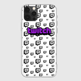 Чехол для iPhone 12 Pro Max с принтом Twitch в Екатеринбурге, Силикон |  | game | gamer | logo | pattern | twitch | twitties | игры | логотип | паттерн | стрим | твитч | текстура