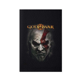 Обложка для паспорта матовая кожа с принтом God of War в Екатеринбурге, натуральная матовая кожа | размер 19,3 х 13,7 см; прозрачные пластиковые крепления | god of war | арес | афина | бог | бог войны | воин | генерал | гидра | кратос | призрак | спарта | татуировка