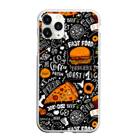Чехол для iPhone 11 Pro матовый с принтом Fast food в Екатеринбурге, Силикон |  | fast | food | hambu | булочка | бутерброды | быстрое | гамбургеры | графика | еда | зелень | иллюстрация | картинка | кунжут | мода | мясо | надпись | орнамент | питание | пицца | пончики | рисунок | свежий