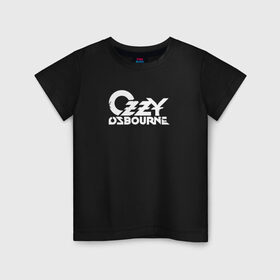 Детская футболка хлопок с принтом Ozzy Osbourne в Екатеринбурге, 100% хлопок | круглый вырез горловины, полуприлегающий силуэт, длина до линии бедер | heavy | ozzy osbourne