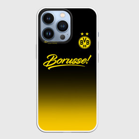 Чехол для iPhone 13 Pro с принтом Боруссия Дортмунд в Екатеринбурге,  |  | borusse | borussia | borussia dortmund | bvb | dortmund | schwarzgelben | боруссия | боруссия дортмунд | бундеслига | германия | дортмунд | дортмундcкая боруссия | жёлто ченрые | форма | футбол | футболист | футбольная