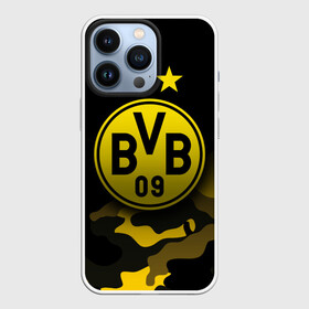 Чехол для iPhone 13 Pro с принтом Боруссия Дортмунд в Екатеринбурге,  |  | borusse | borussia | borussia dortmund | bvb | dortmund | schwarzgelben | боруссия | боруссия дортмунд | бундеслига | германия | дортмунд | дортмундcкая боруссия | жёлто ченрые | форма | футбол | футболист | футбольная