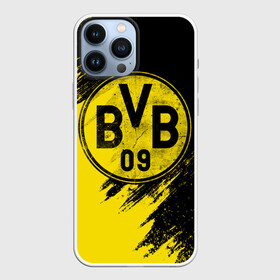 Чехол для iPhone 13 Pro Max с принтом Боруссия Дортмунд в Екатеринбурге,  |  | borusse | borussia | borussia dortmund | bvb | dortmund | schwarzgelben | боруссия | боруссия дортмунд | бундеслига | германия | дортмунд | дортмундcкая боруссия | жёлто ченрые | форма | футбол | футболист | футбольная