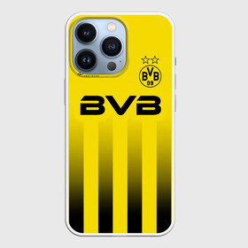 Чехол для iPhone 13 Pro с принтом Боруссия Дортмунд в Екатеринбурге,  |  | borusse | borussia | borussia dortmund | bvb | dortmund | schwarzgelben | боруссия | боруссия дортмунд | бундеслига | германия | дортмунд | дортмундcкая боруссия | жёлто ченрые | форма | футбол | футболист | футбольная