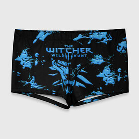 Мужские купальные плавки 3D с принтом The Witcher 3: Wild Hunt в Екатеринбурге, Полиэстер 85%, Спандекс 15% |  | wild hunt | арбалет | ведьмак 3 | геральт | дикая | магия | охота | сказка | сфера | фэнтези | цири