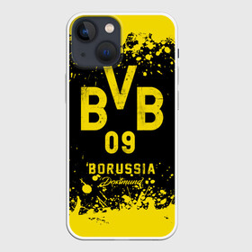 Чехол для iPhone 13 mini с принтом Боруссия Дортмунд в Екатеринбурге,  |  | borusse | borussia | borussia dortmund | bvb | dortmund | schwarzgelben | боруссия | боруссия дортмунд | бундеслига | германия | дортмунд | дортмундcкая боруссия | жёлто ченрые | форма | футбол | футболист | футбольная