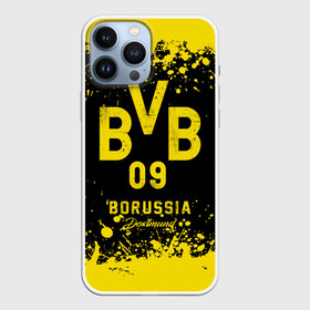 Чехол для iPhone 13 Pro Max с принтом Боруссия Дортмунд в Екатеринбурге,  |  | borusse | borussia | borussia dortmund | bvb | dortmund | schwarzgelben | боруссия | боруссия дортмунд | бундеслига | германия | дортмунд | дортмундcкая боруссия | жёлто ченрые | форма | футбол | футболист | футбольная