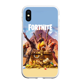 Чехол для iPhone XS Max матовый с принтом FORTNITE 8 СЕЗОН в Екатеринбурге, Силикон | Область печати: задняя сторона чехла, без боковых панелей | 8 | battle | fort | fortnite | royale | season | банан | битва | блёстка | гибрид | горгона | искра | королевская | новый | пираты | последний | сезон | форт | фортнайт