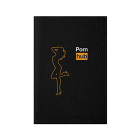 Обложка для паспорта матовая кожа с принтом Pornhub (neon girl) в Екатеринбурге, натуральная матовая кожа | размер 19,3 х 13,7 см; прозрачные пластиковые крепления | brazzers | видео | девушка | любовь | неон | свечение | силуэт | фигура | хаб | чувства