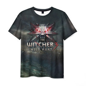 Мужская футболка 3D с принтом The Witcher 3: Wild Hunt в Екатеринбурге, 100% полиэфир | прямой крой, круглый вырез горловины, длина до линии бедер | wild hunt | witcher | арбалет | ведьмак 3 | геральт | дикая | магия | охота | сказка | сфера | фэнтези | цири