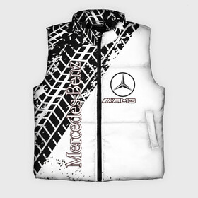 Мужской жилет утепленный 3D с принтом Mercedes в Екатеринбурге,  |  | amg | mercedes | авто | автомобиль | иномарка | логотип | машина | мерседес | текстура