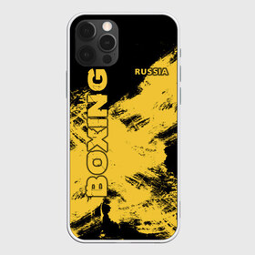 Чехол для iPhone 12 Pro Max с принтом BOXING в Екатеринбурге, Силикон |  | boxing | russia | бокс | вид | единоборство | контактный | нокаут | перчатки | ринг | спорт | стойка | удар