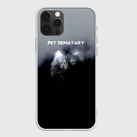 Чехол для iPhone 12 Pro с принтом Pet Sematary в Екатеринбурге, силикон | область печати: задняя сторона чехла, без боковых панелей | louis creed | pet cemetery | pet sematary | stephen king | кладбище домашних животных | луис крид | стивен кинг | ужастик