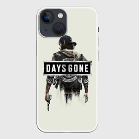 Чехол для iPhone 13 mini с принтом Days Gone Poster в Екатеринбурге,  |  | Тематика изображения на принте: 2019 | days gone | game | poster | ps4 | zombie | жизнь после | зомби | игра