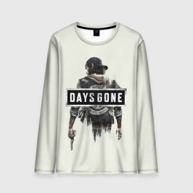 Мужской лонгслив 3D с принтом Days Gone Poster в Екатеринбурге, 100% полиэстер | длинные рукава, круглый вырез горловины, полуприлегающий силуэт | Тематика изображения на принте: 2019 | days gone | game | poster | ps4 | zombie | жизнь после | зомби | игра