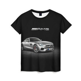 Женская футболка 3D с принтом Mercedes V8 Biturbo AMG в Екатеринбурге, 100% полиэфир ( синтетическое хлопкоподобное полотно) | прямой крой, круглый вырез горловины, длина до линии бедер | amg | cool | design | mercedes | mercedes benz | motorsport | power | prestige | race | silver | sport car | status | автоспорт | гонка | дизайн | круто | мерседес | мощь | престиж | серебряный | спорткар | статус